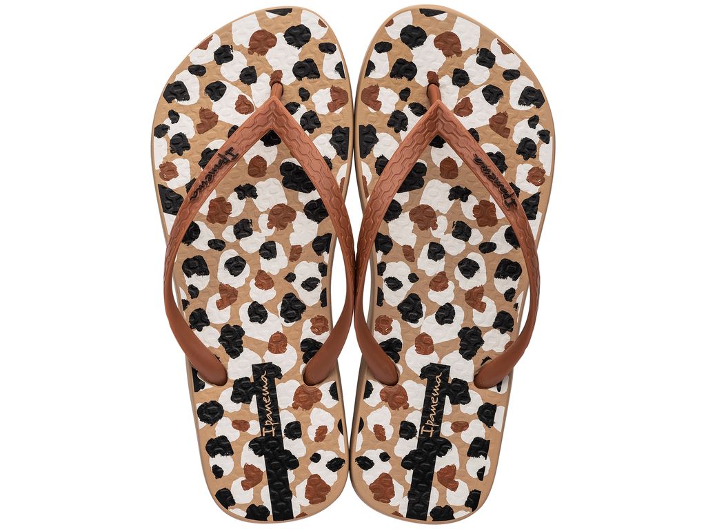 Sandalia Mujer Beige Easy Print 459 Ipanema