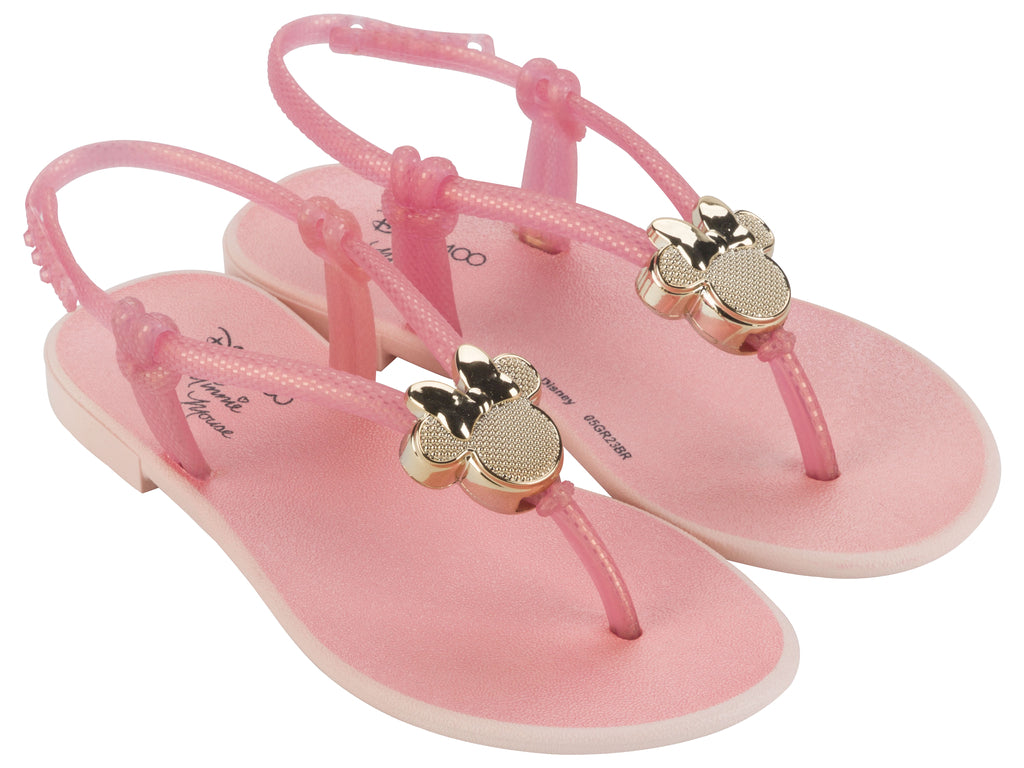 Sandalia Infantil Rosa Disney Beauty Ipanema