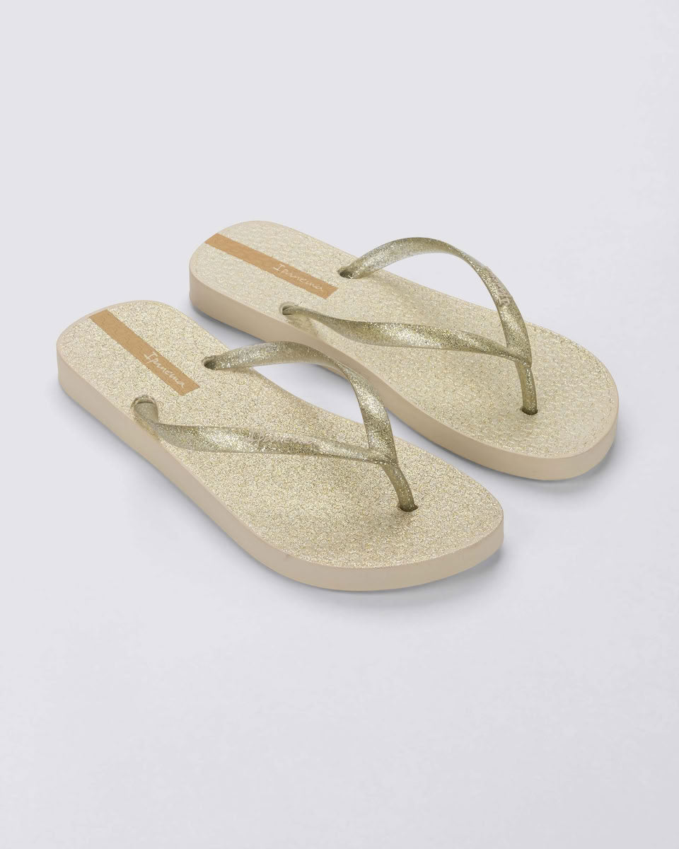 Sandalia Mujer Beige/Glitter 25 Ipanema