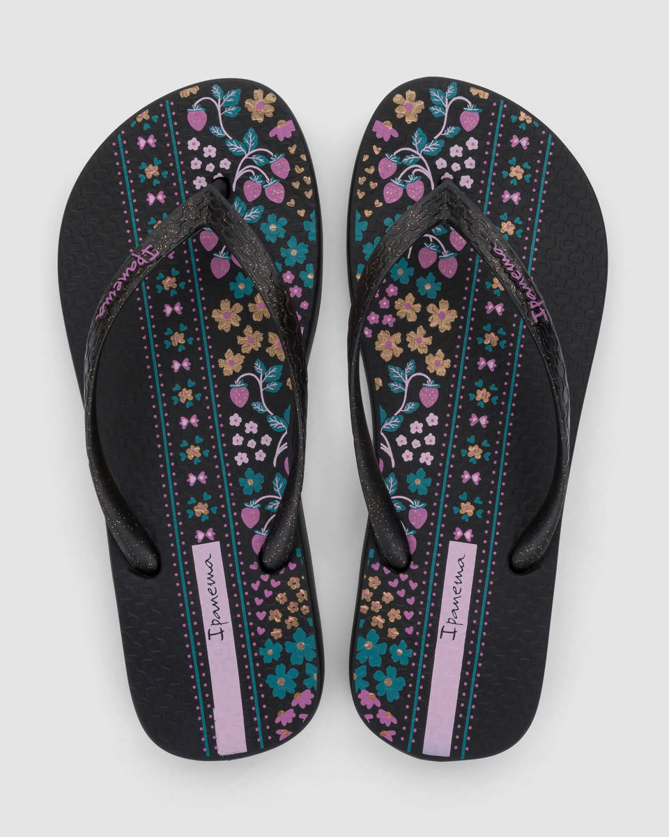 Sandalia Mujer Negro Oasis 77 Ipanema