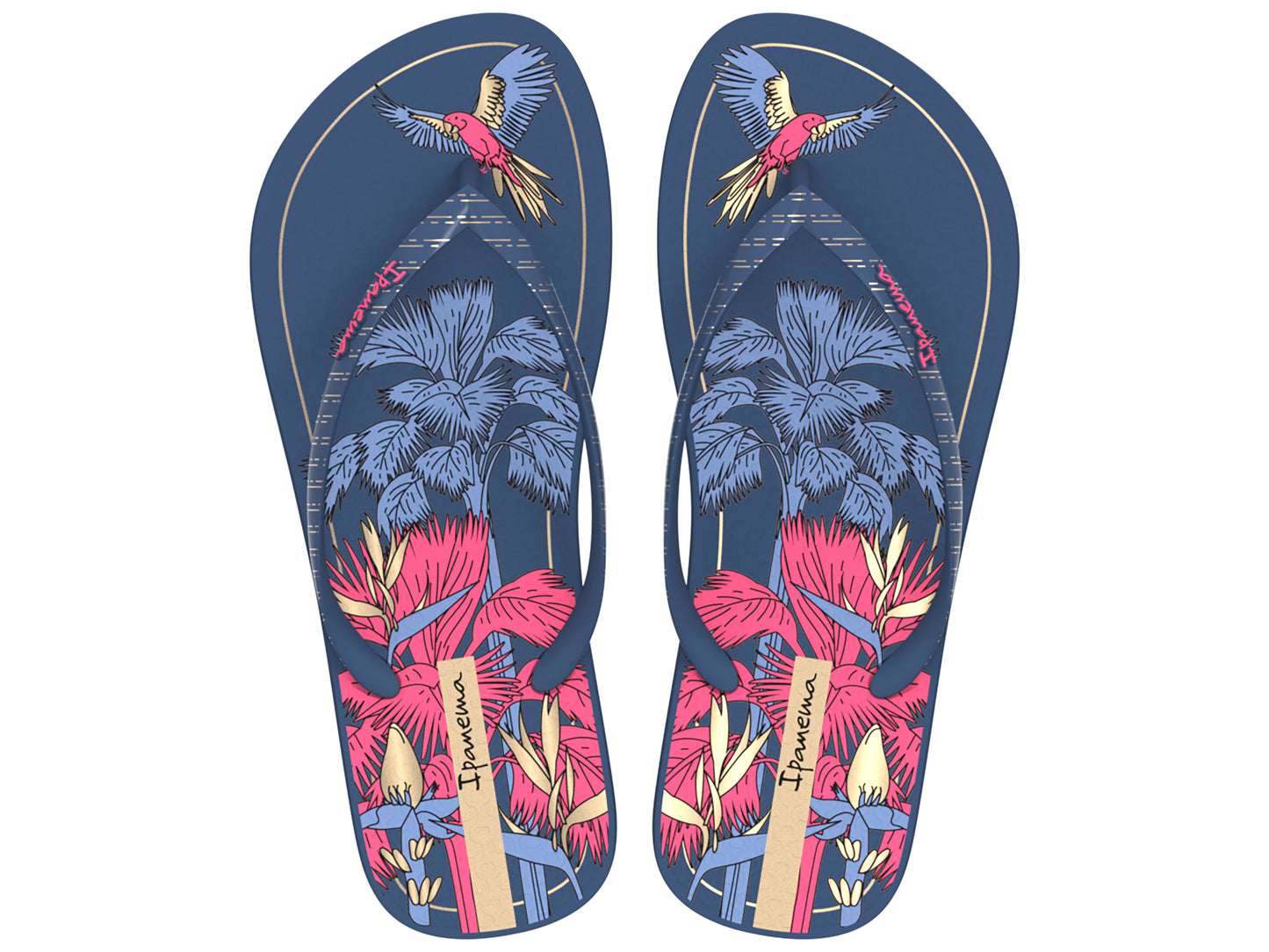 Sandalia Mujer Azul Orla Ipanema