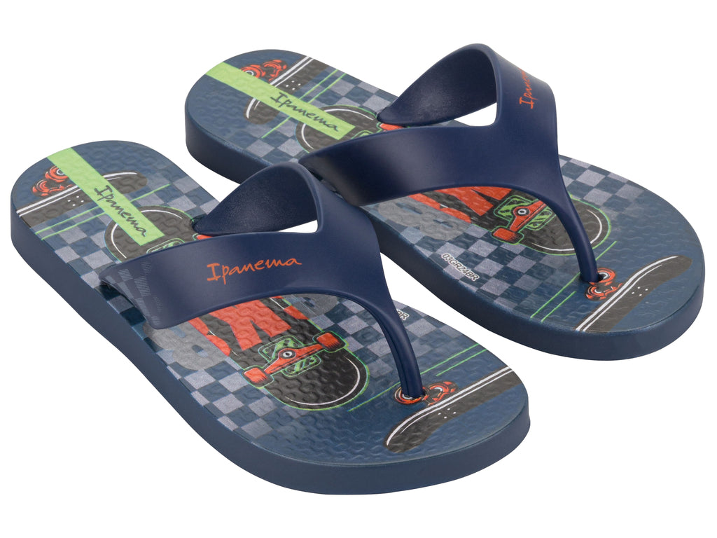 Sandalia Infantil Azul Deck City Ipanema