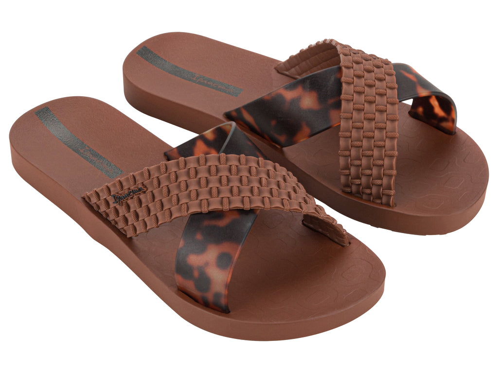 Sandalia Mujer Marrón/Carey Sense Ipanema