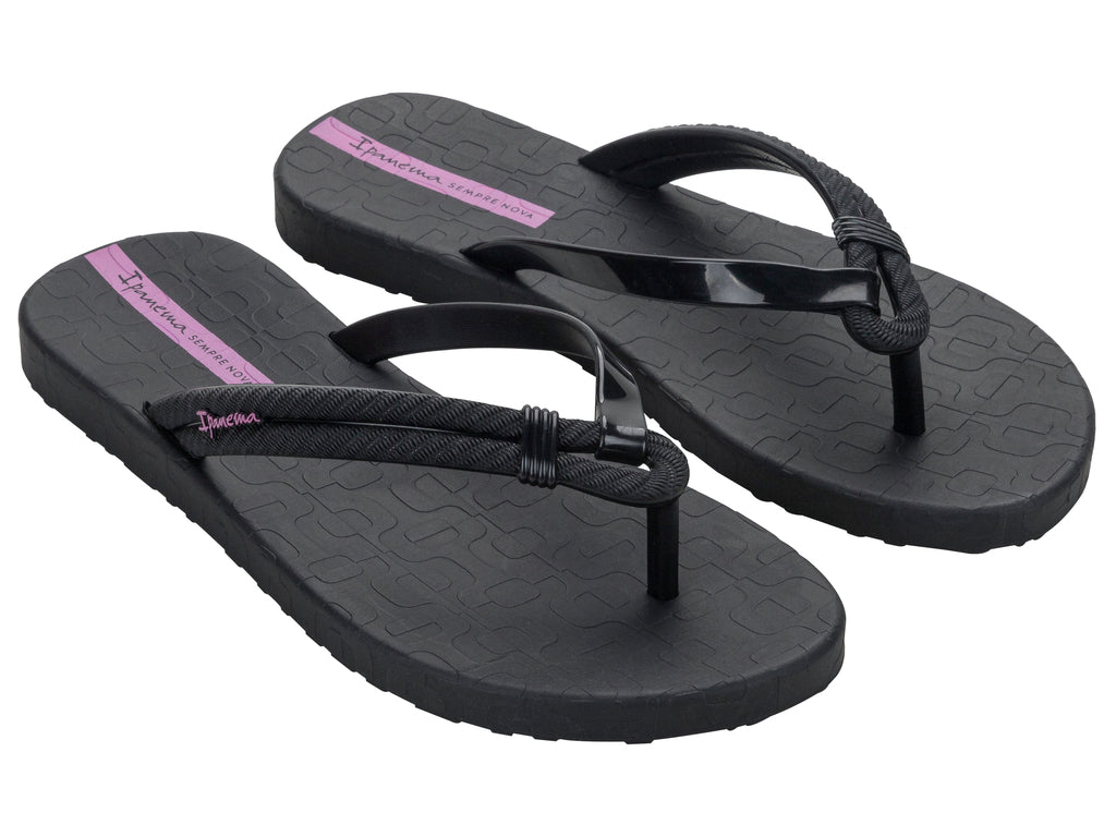 Sandalia Mujer Negro Diversa Ipanema