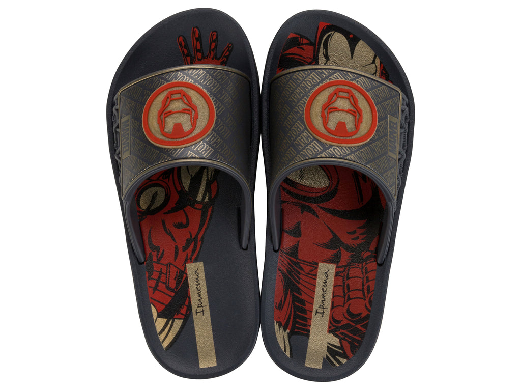 Sandalia Infantil Gris Marvel Sport Ipanema