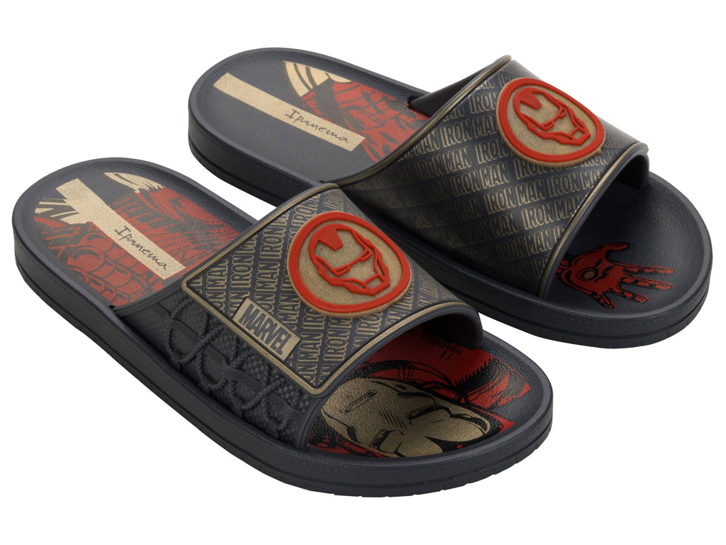 Sandalia Infantil Gris Marvel Sport Ipanema