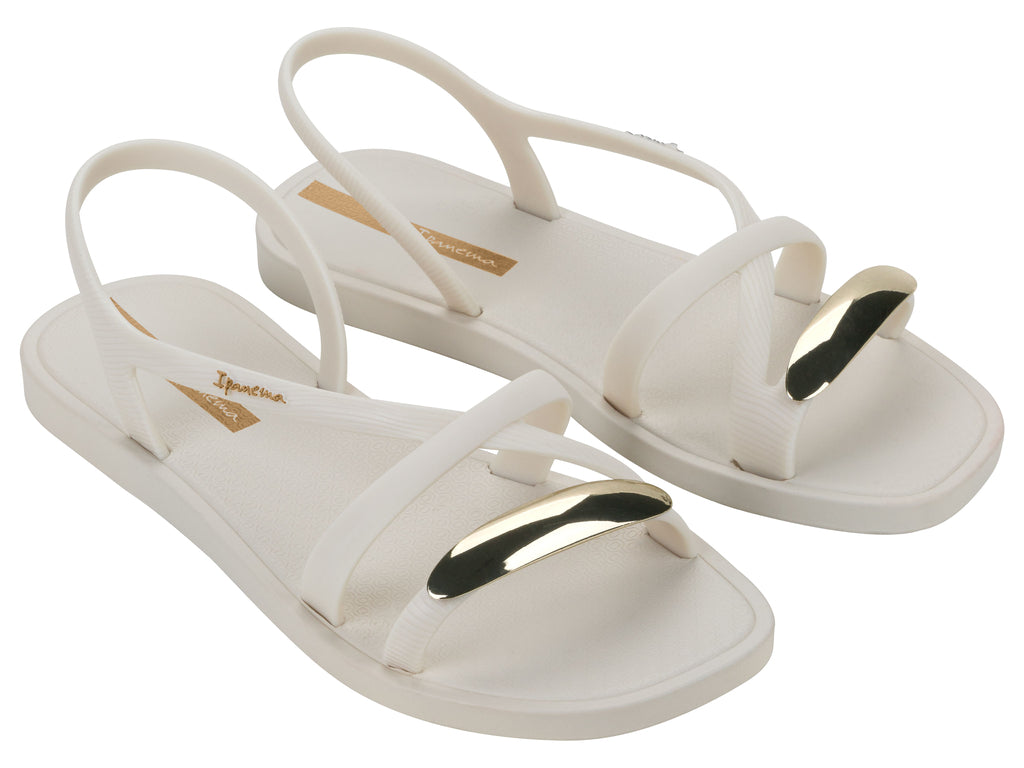 Sandalia Mujer Beige Go Chic Ipanema