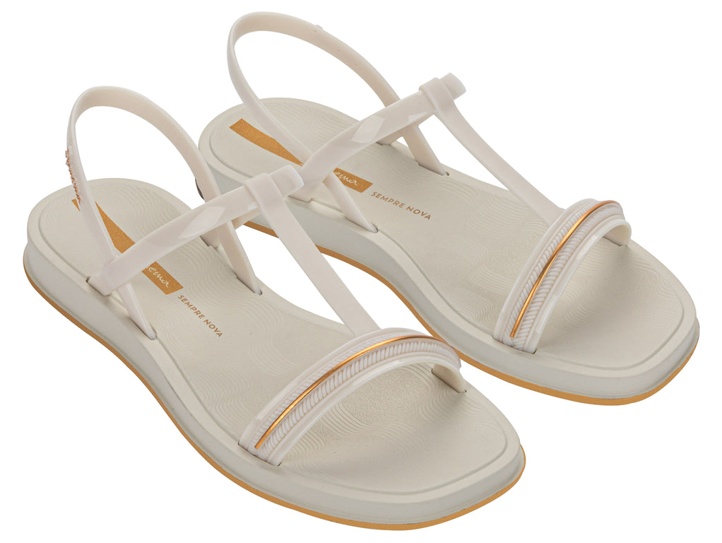 Sandalia Mujer Hueso Glow Sand Ipanema