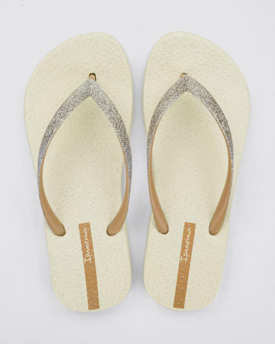 Sandalia Mujer Beige/Glitter Power Ipanema