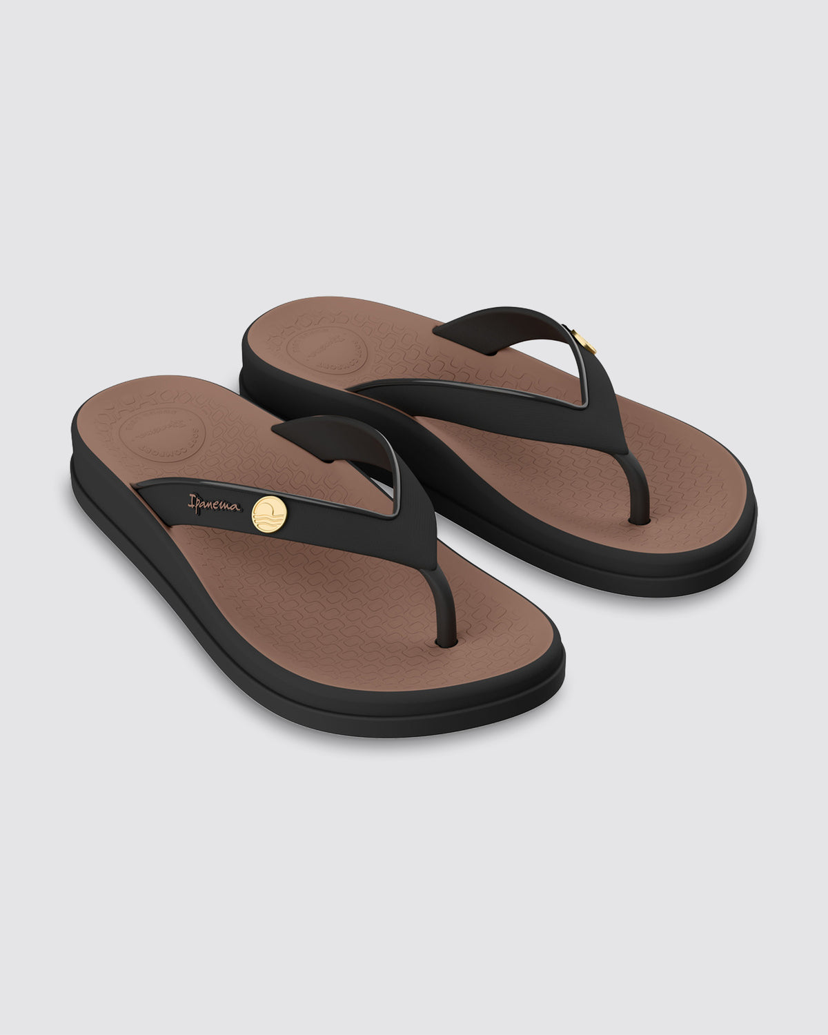 Sandalia Mujer Negro Pluma Anatomica Ipanema