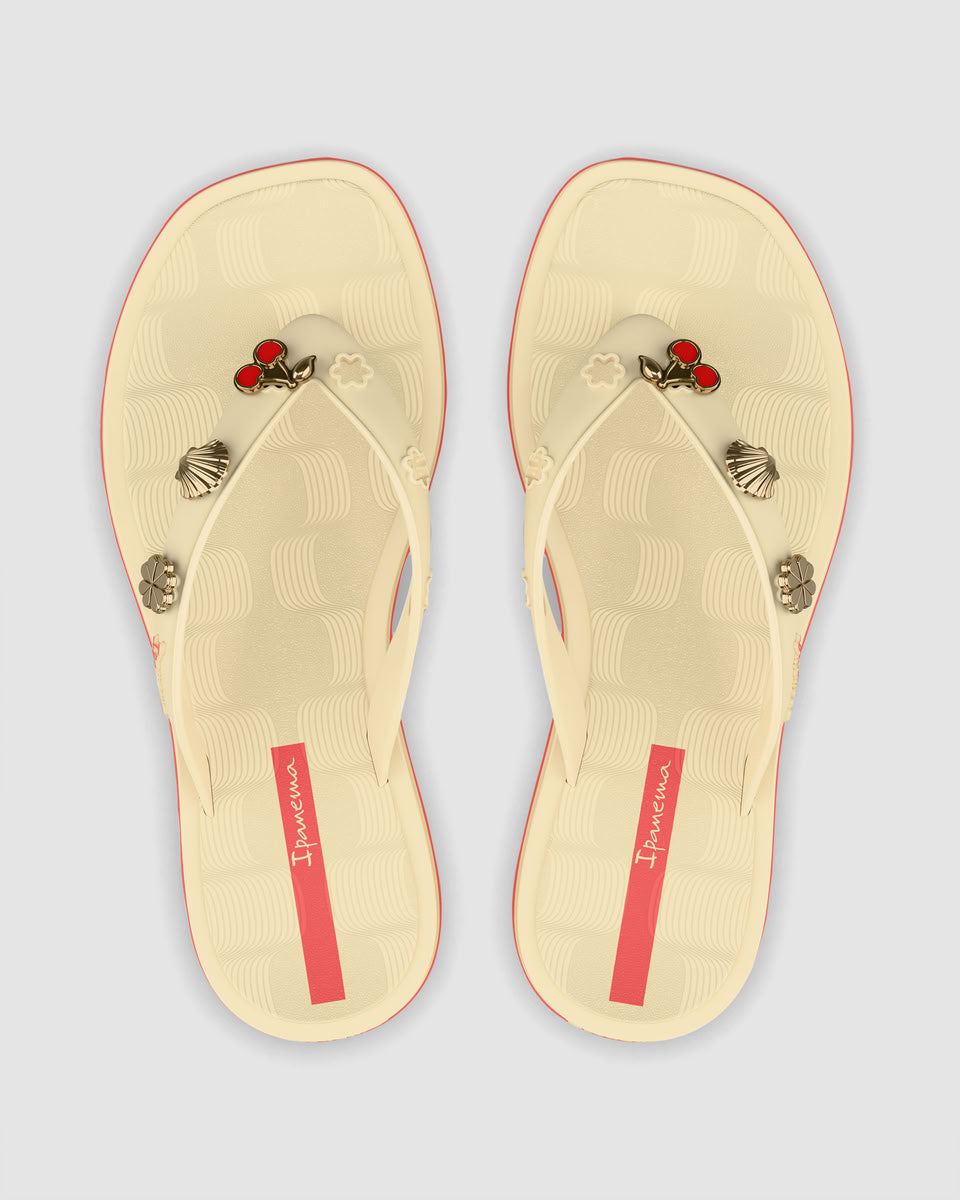 Sandalia Mujer Beige Pin Mania Ipanema