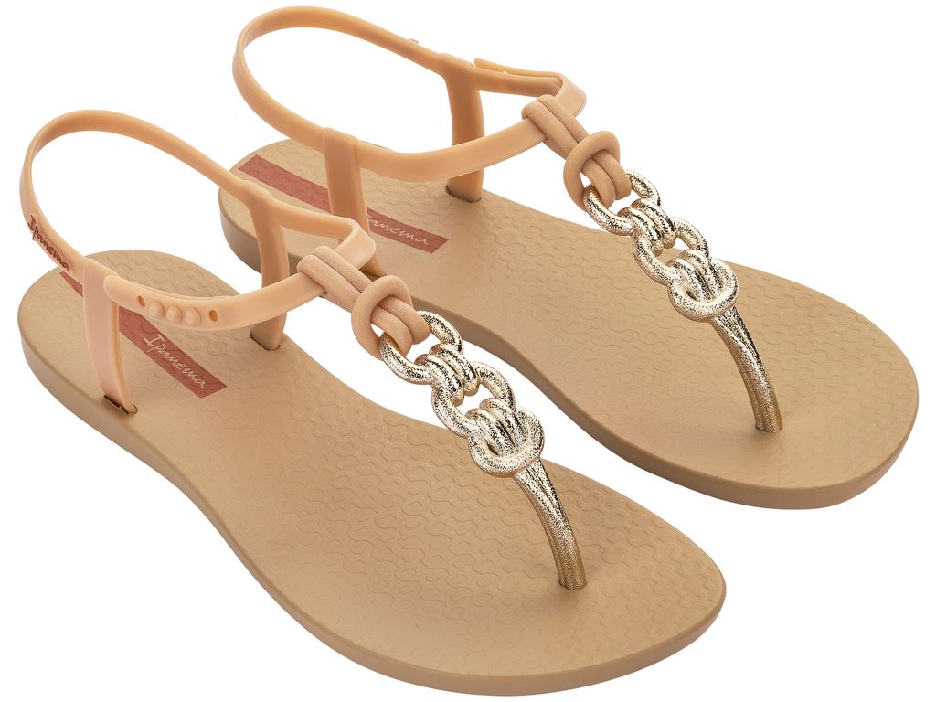 Sandalia Class Resort Beige Ipanema