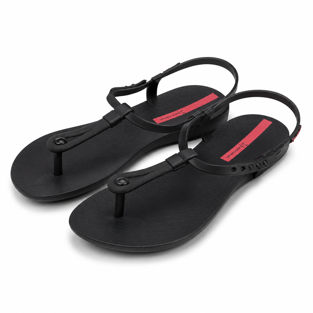 Sandalia Mujer Negro Class Ipanema