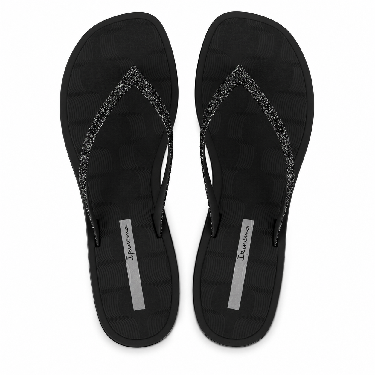 Sandalia Mujer Negro/Glitter Gold Ipanema