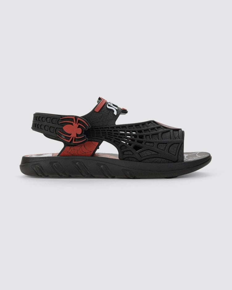 Sandalia Infantil Negro/Rojo Spiderman 2 Ipanema