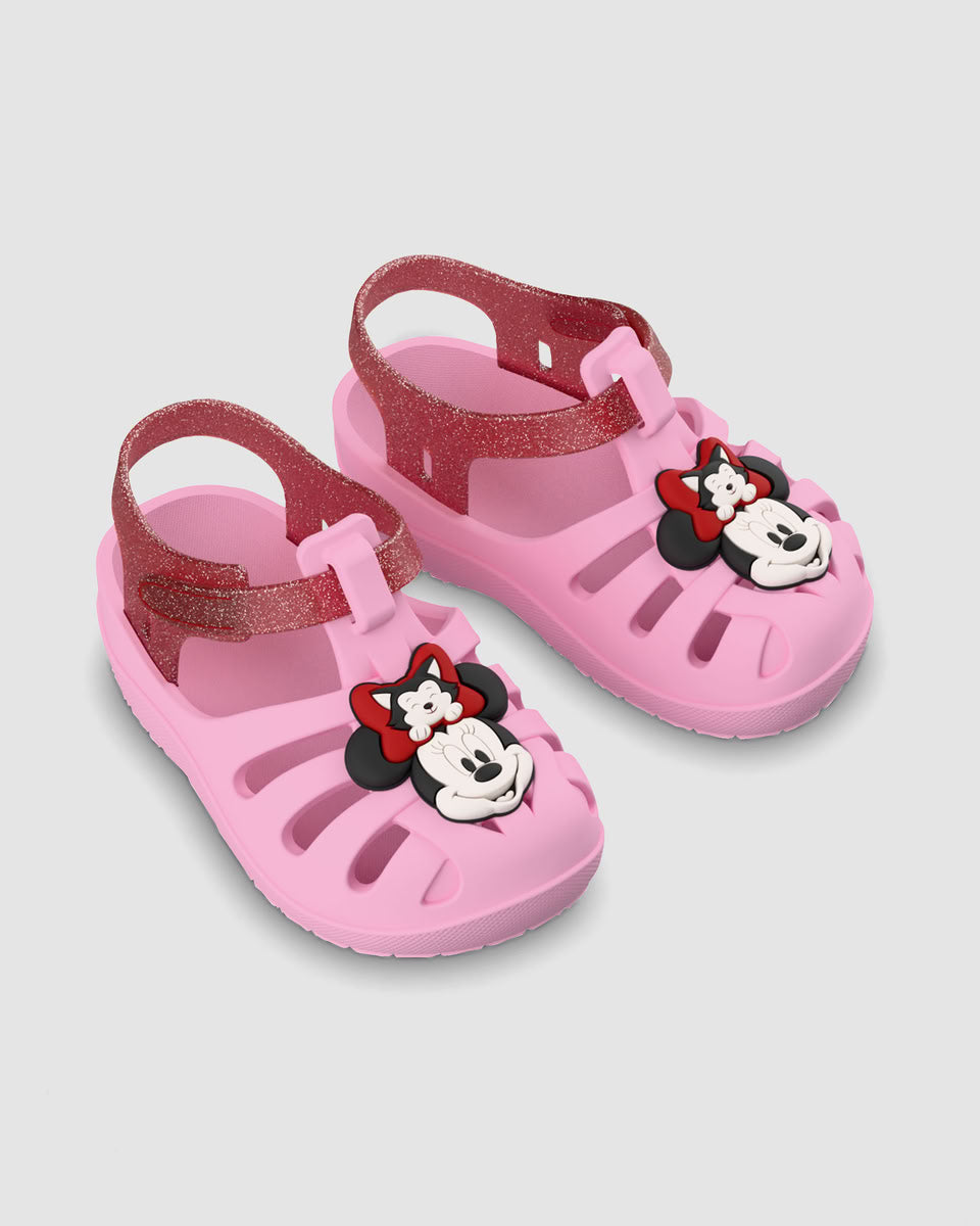 Sandalia Bebé Rosa Magic Disney Ipanema