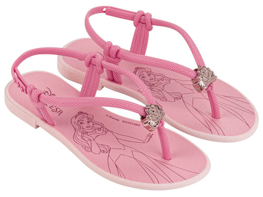 Sandalia Infantil Rosa/Dorado Disney Ipanema