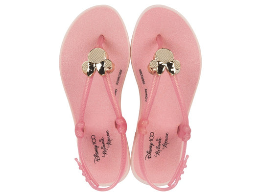 Sandalia Infantil Rosa Disney Beauty Ipanema