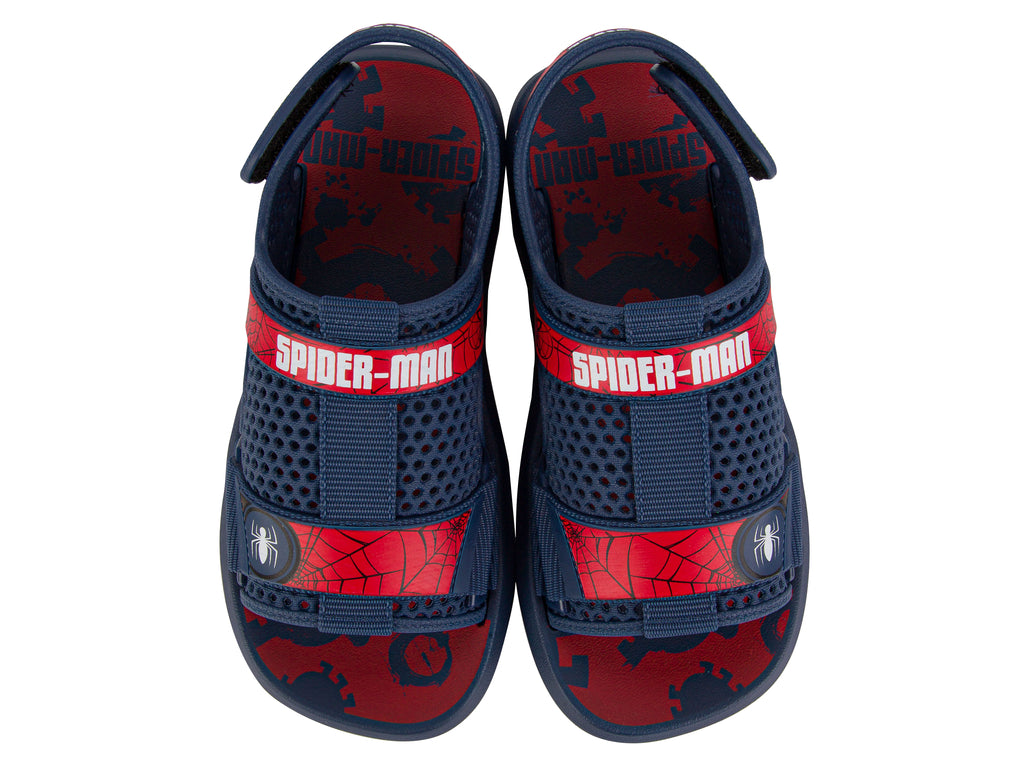 Sandalia Infantil Azul Marvel Kids Ipanema