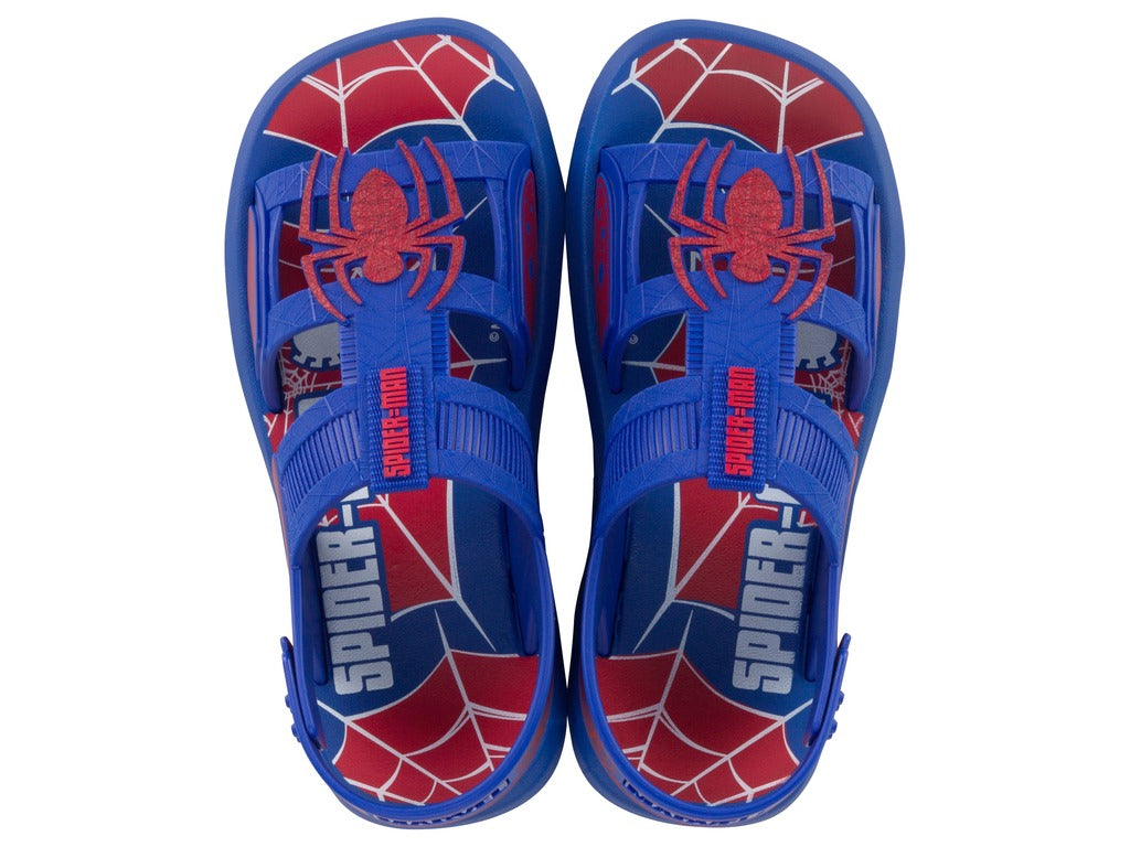 Sandalia Infantil Azul/Rojo Spiderman Ipanema