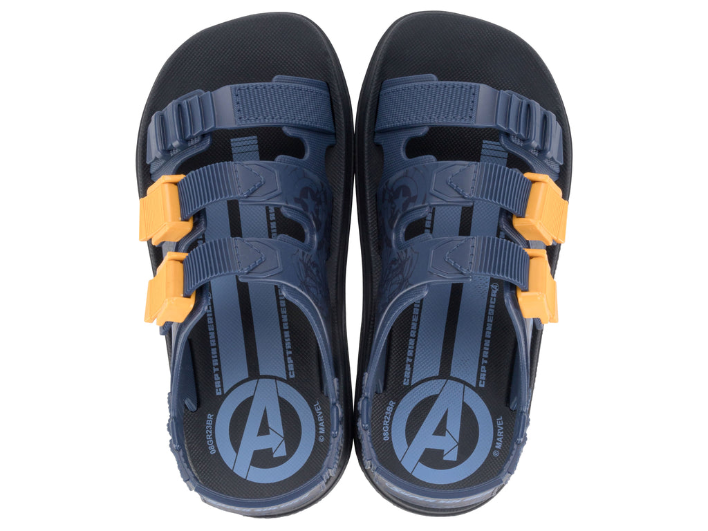 Sandalia Infantil Azul Marvel Ipanema