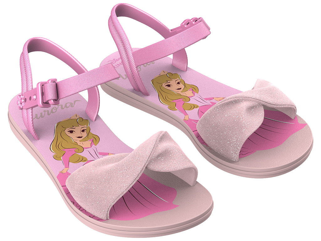 Sandalia Infantil Rosa Disney Princesa Ipanema