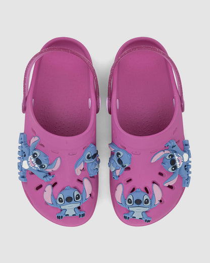 Sandalia Infantil Lila/Rosa Babuch Stich Ipanema