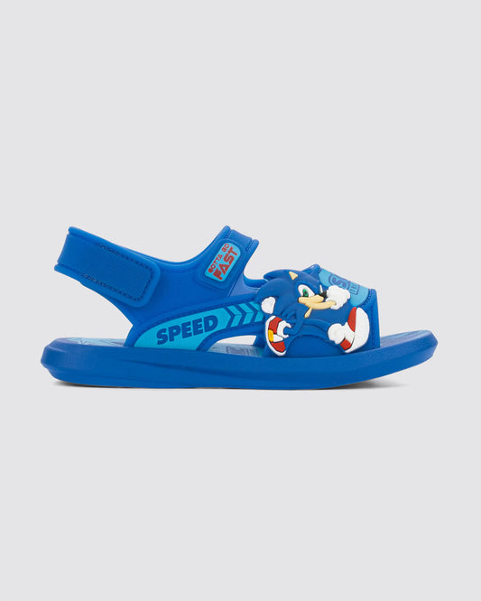 Sandalia Infantil Azul Sonic Ipanema