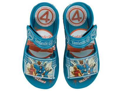 Sandalia Infantil Azul 4 Fantasticos Ipanema