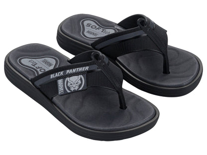 Sandalia Infantil Negro/Gris Marvel Ipanema