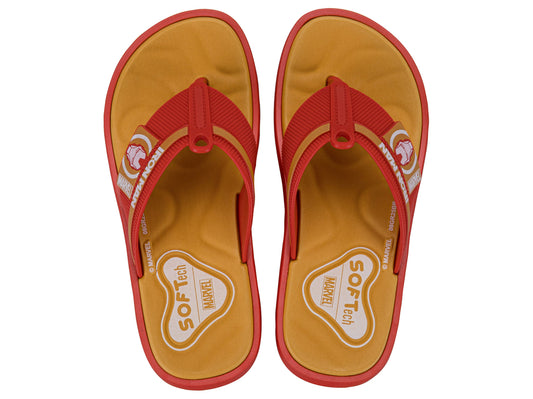 Sandalia Infantil Rojo/Amarillo Marvel Ipanema