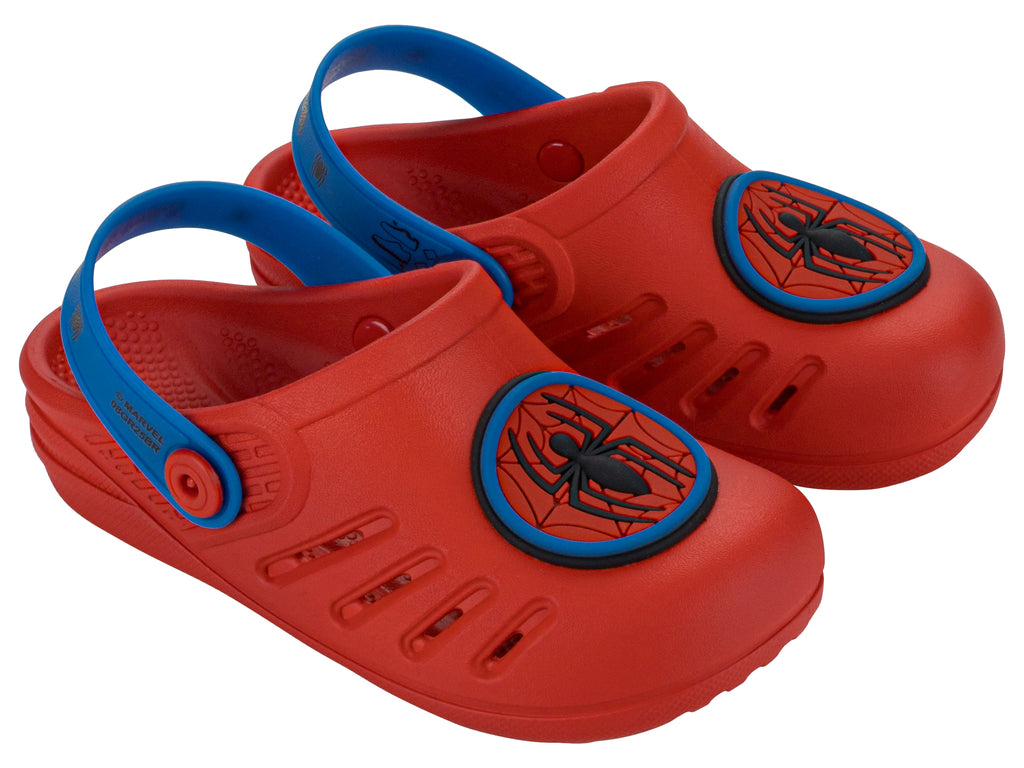 Sandalia Infantil Rojo/Azul Spiderman Ipanema