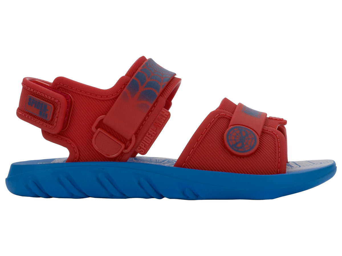 Sandalia Infantil Rojo Marvel Spiderman Ipanema
