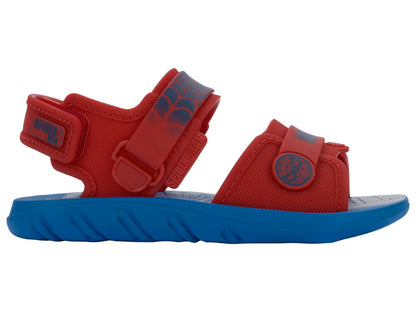 Sandalia Infantil Rojo Marvel Spiderman Ipanema