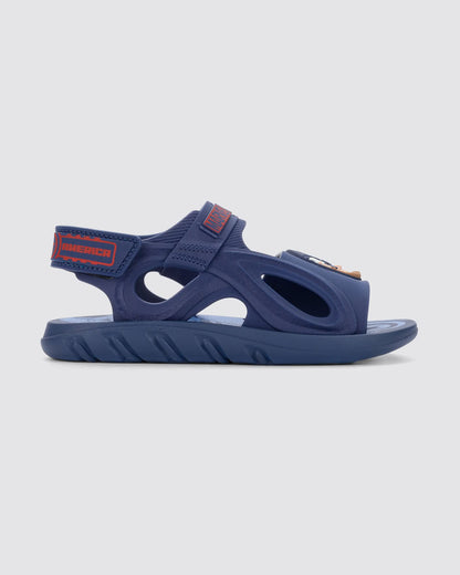 Sandalia Infantil Azul Marvel Power Ipanema