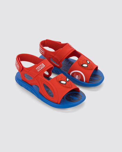 Sandalia Infantil Rojo/Azul Spiderman 201 Ipanema