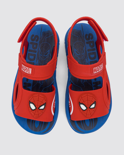 Sandalia Infantil Rojo/Azul Spiderman 201 Ipanema