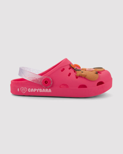 Sandalia Infantil Rosa Capibara Babuch Ipanema