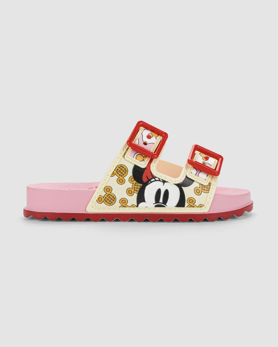 Sandalia Infantil Rosa/Beige Disney 079 Ipanema