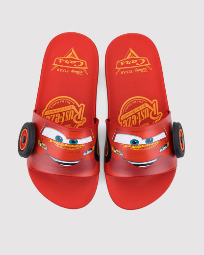 Sandalia Infantil Rojo Cars Ipanema