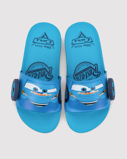 Sandalia Infantil Azul Cars Ipanema