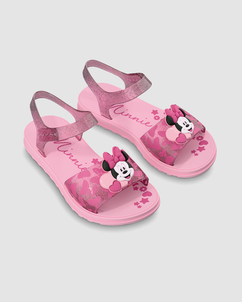 Sandalia Infantil Azul Minnie Candy Ipanema