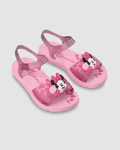 Sandalia Infantil Azul Minnie Candy Ipanema