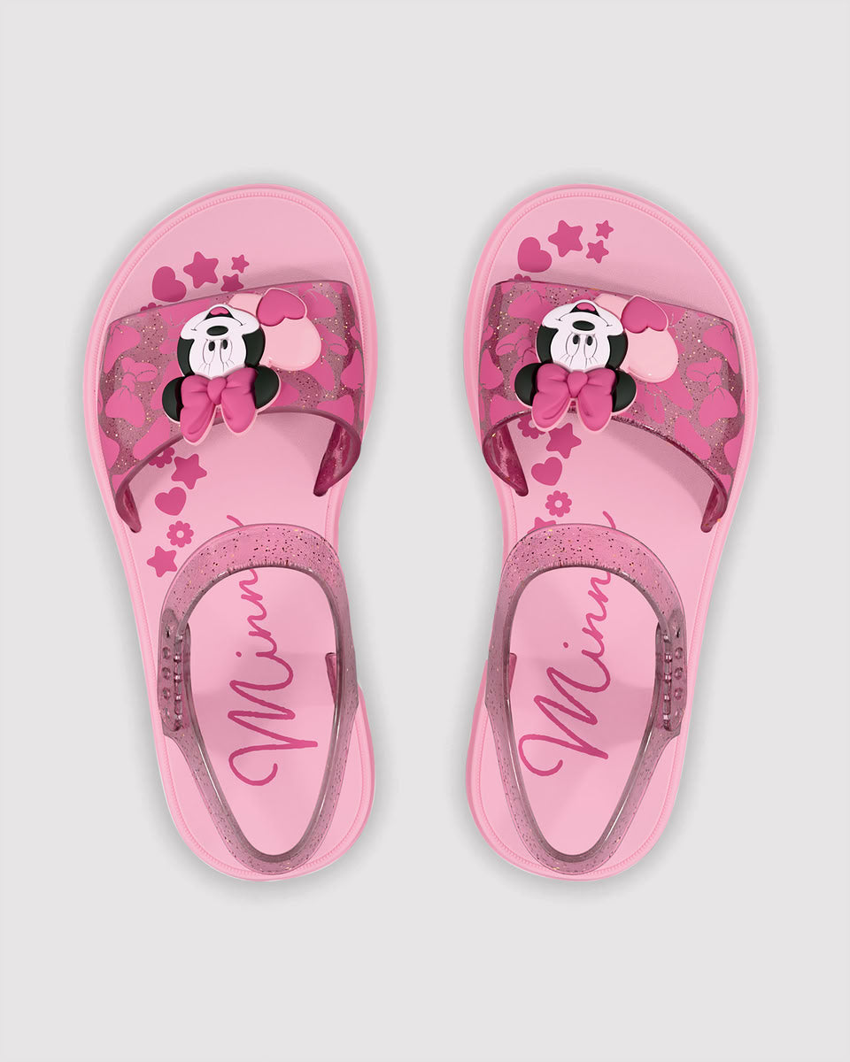 Sandalia Infantil Azul Minnie Candy Ipanema