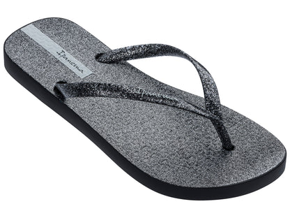 Sandalia Mujer Negro Glitter Ipanema