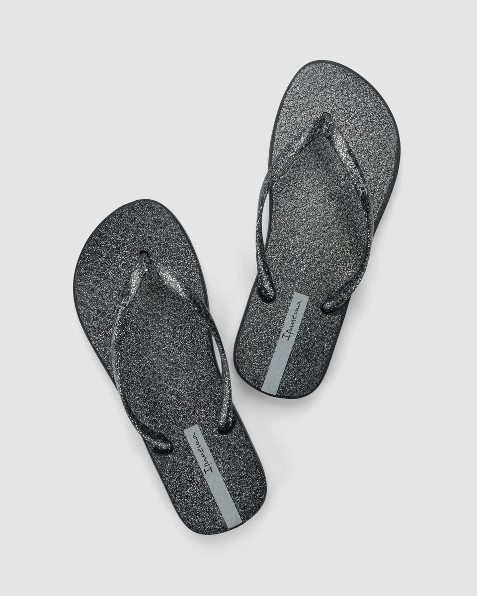 Sandalia Mujer Negro/Glitter 25 Ipanema