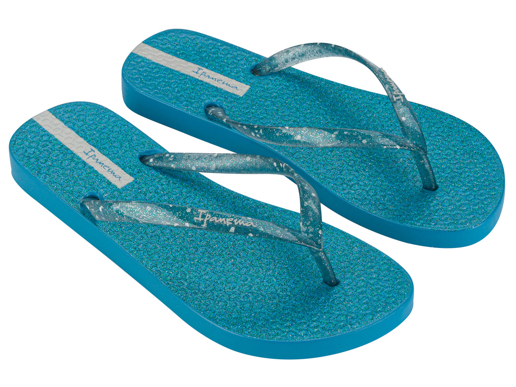 Sandalia Mujer Azul Glitter Ipanema