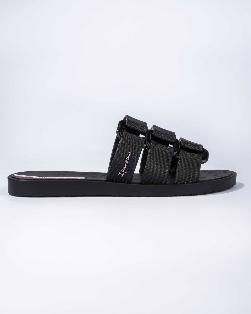Sandalia Mujer Negro Bold 75 Ipanema