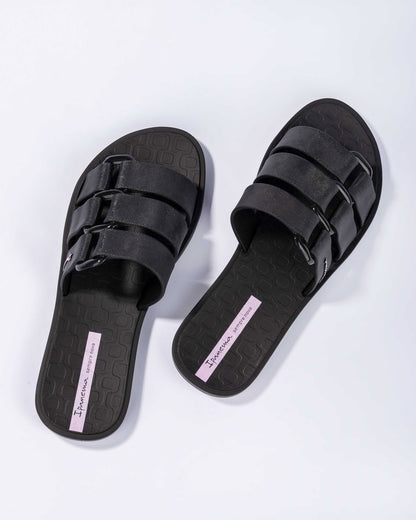 Sandalia Mujer Negro Bold 75 Ipanema