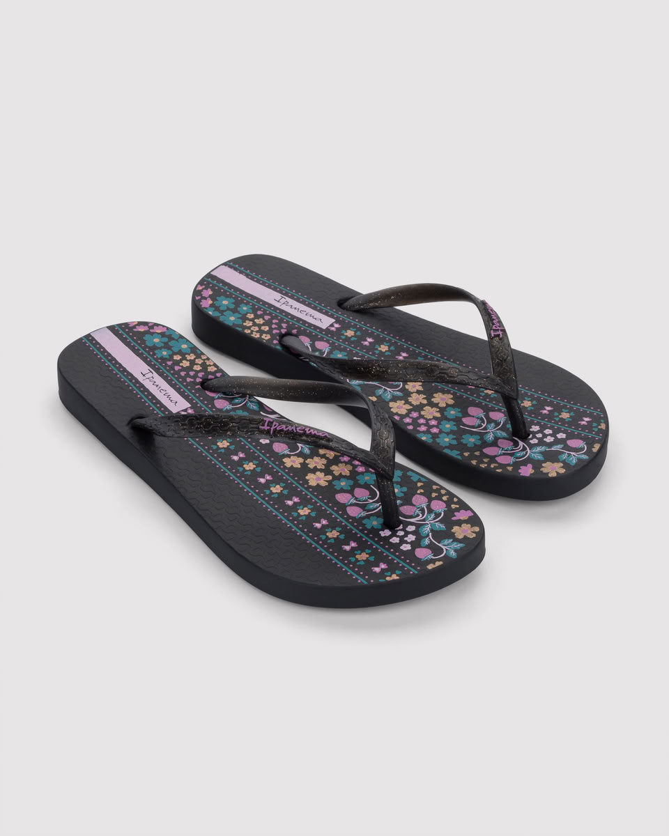 Sandalia Mujer Negro Oasis 77 Ipanema